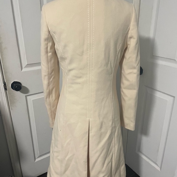 Misto Cashmere vintage Italian cream coat size small - Picture 3 of 3